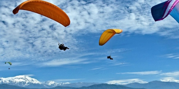 Paragliding in Pokhara